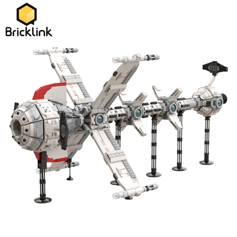 

Конструктор Bricklink Ideas MOC Space Station, японское аниме, коллекционная комета будущего, Коллекционирование строительных блоков, детские игрушки, подарок