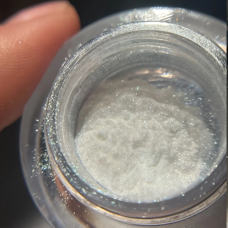 Pearl Chrome Nail Powder Glazed Donut Effect Rectangular Preservative-Free Mirror Moonlight Powder Suitable For Nail
