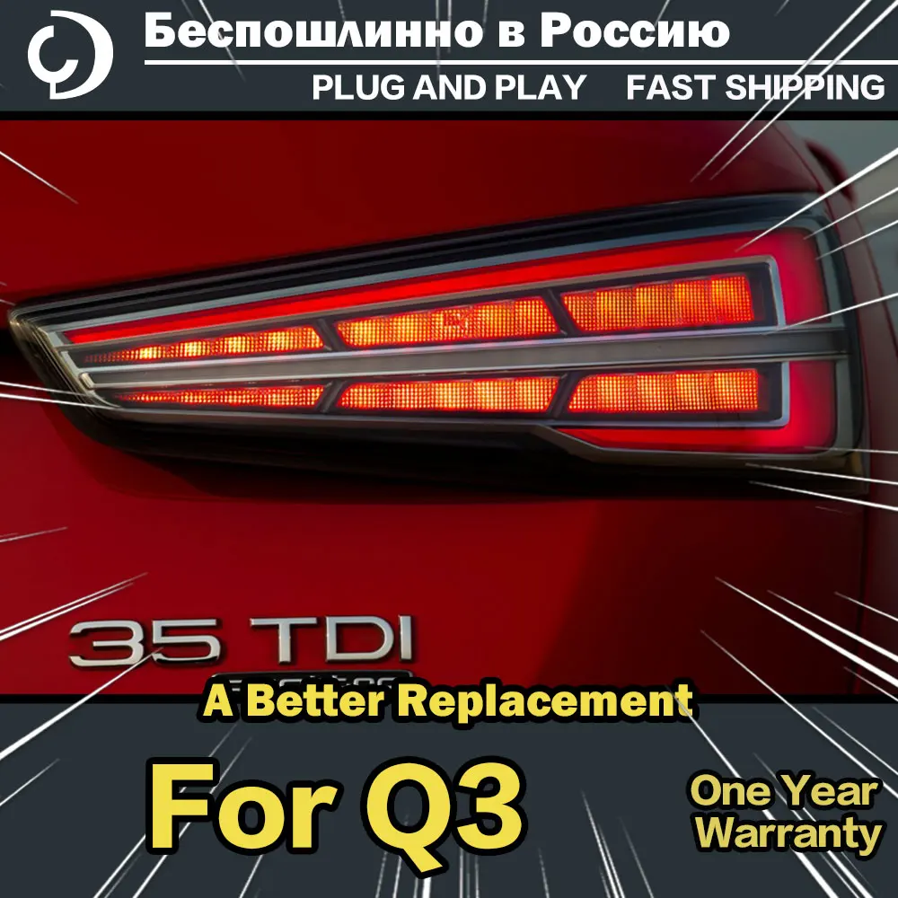 Akd Car Styling Taillights For Audi Q3 Taillight 20132018 Led Tail