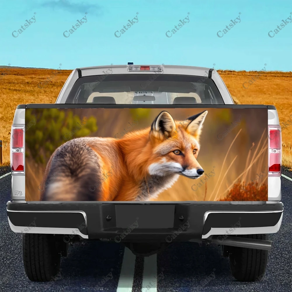 

Обмотка для задней двери грузовика Red Fox, универсальный материал для полноразмерных грузовиков с защитой от атмосферных воздействий