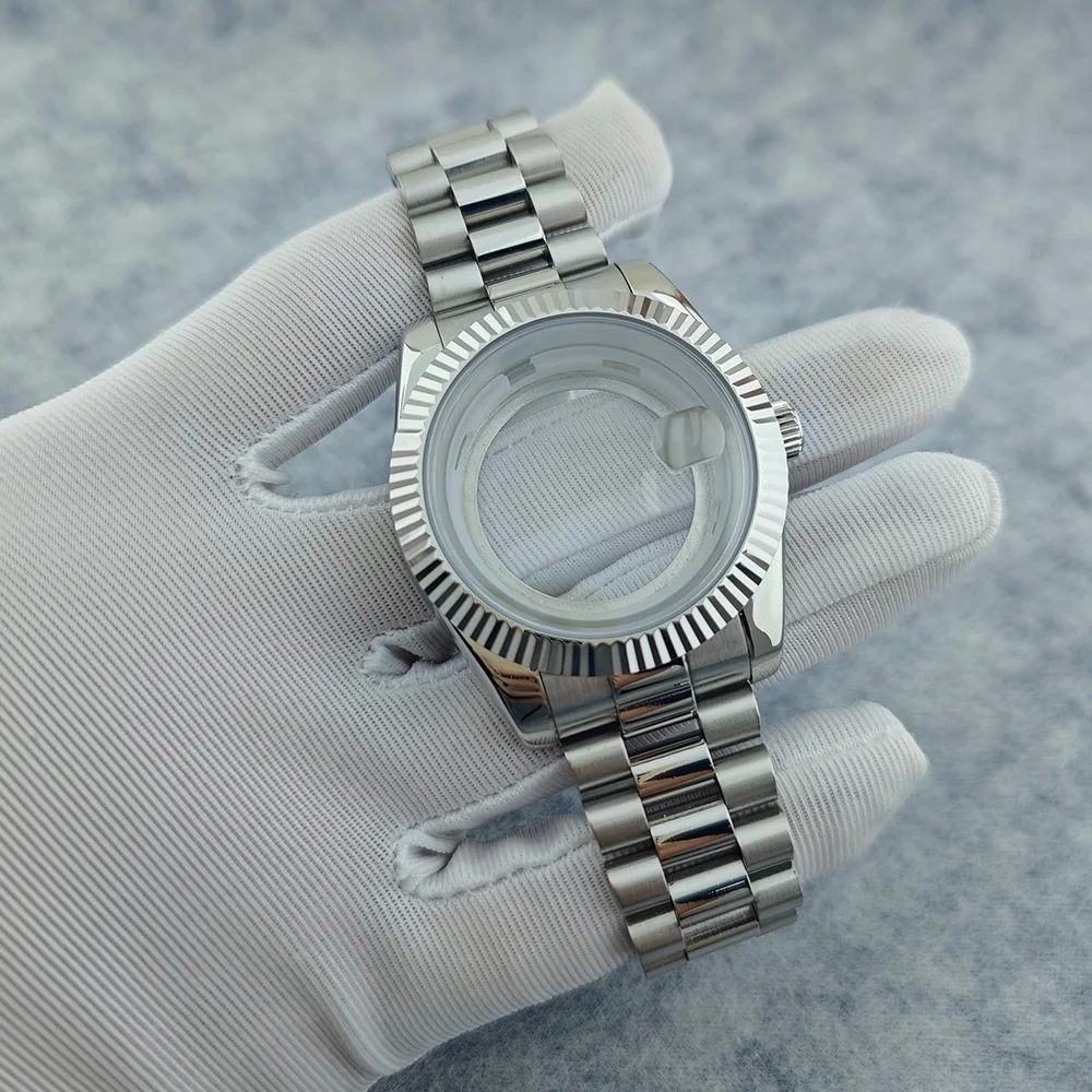 Premium Stainless Steel Watch with Sapphire Mirror - High-Quality Accessories
