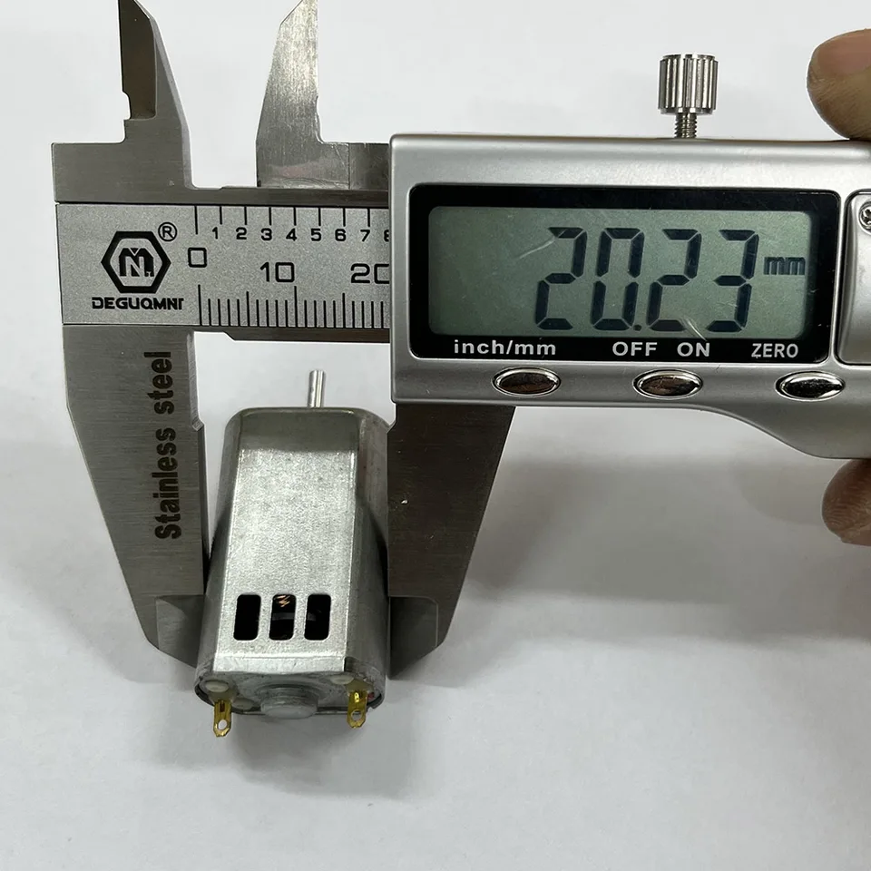 Motore Elettrico Mini FK-180SH Motore Elettrico Mini DC FK-180SH-2955 Ad Alta Velocità 18000 RPM Per Progetti Fai Da Te - 20mm Motore Elettrico Mini - Foto 14