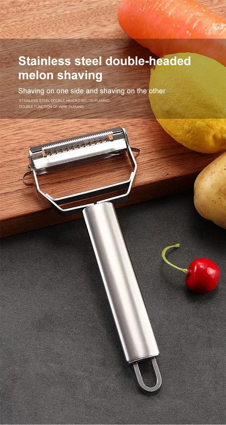 Description Picture 2 of item1PCS Stainless Vegetables Tool Portable Manual Easy Clean With Handle Multi Purpose Home Kitchen Article