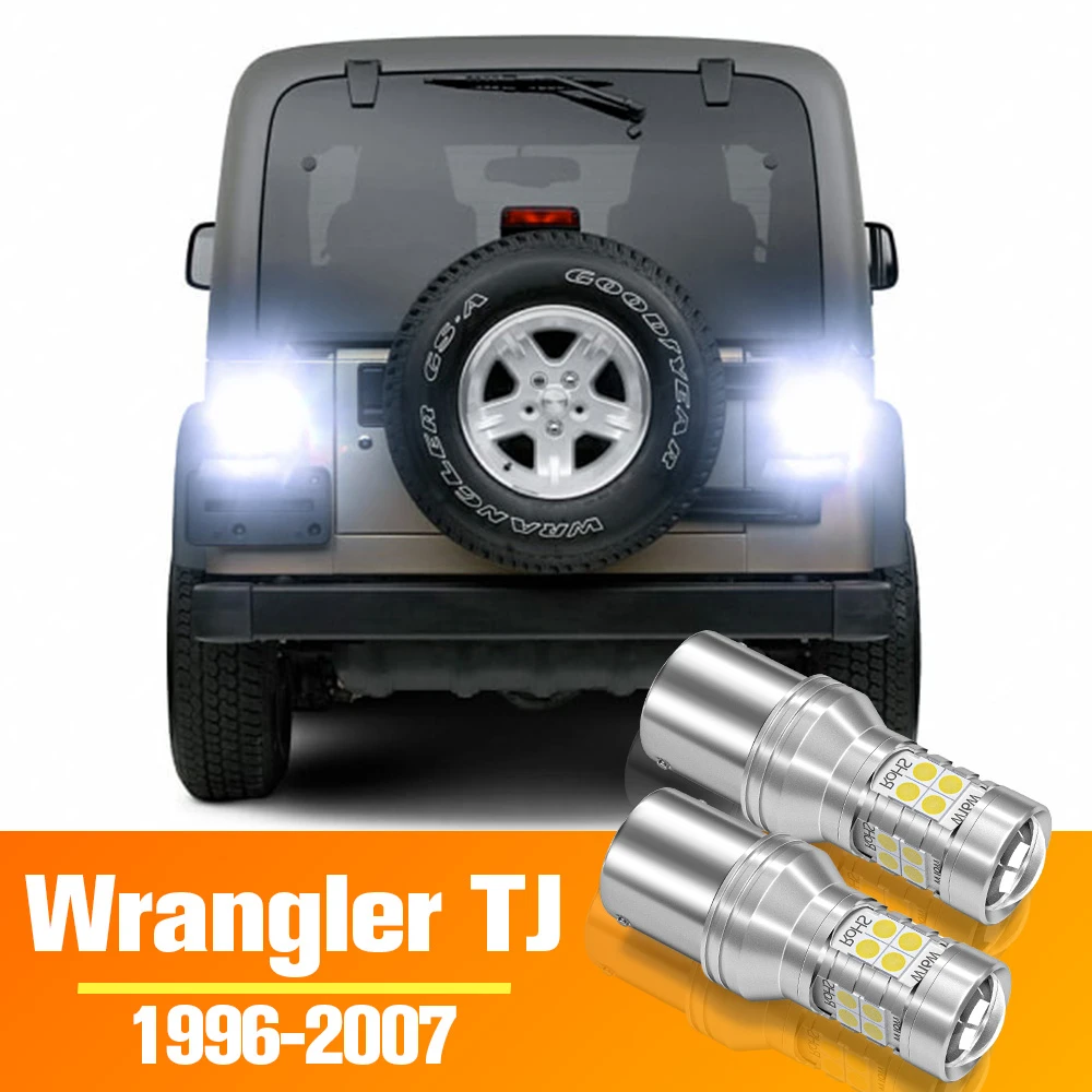 2pcs LED Reverse Light Backup Bulb Accessories For Jeep Wrangler mk2 TJ  1996 2007 1998 1999 2000 2001 2002 2003 2004 2005 2006| | - AliExpress