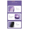 Rechargeable Hot Comb Cordless Hair Brush Straightener Heat Pressing Combs Electric Comb Anti Burn Fast Heating 5