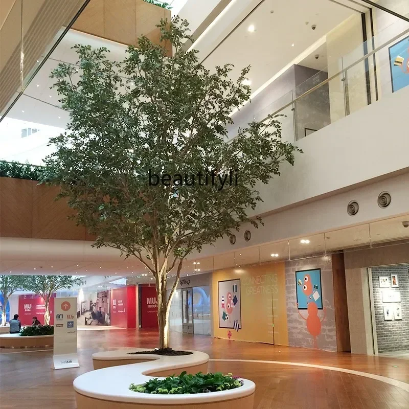 

Имитационное дерево, Большая внутренняя искусственная кожа, Banyan, торговый центр, отель, искусственные деревья, ландшафт, Фотофон