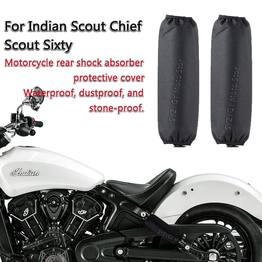 Per Indian Scout Chief Scout Sixty Moto Ammortizzatore Copertura Protettiva Decorazione Ammortizzatore Moto