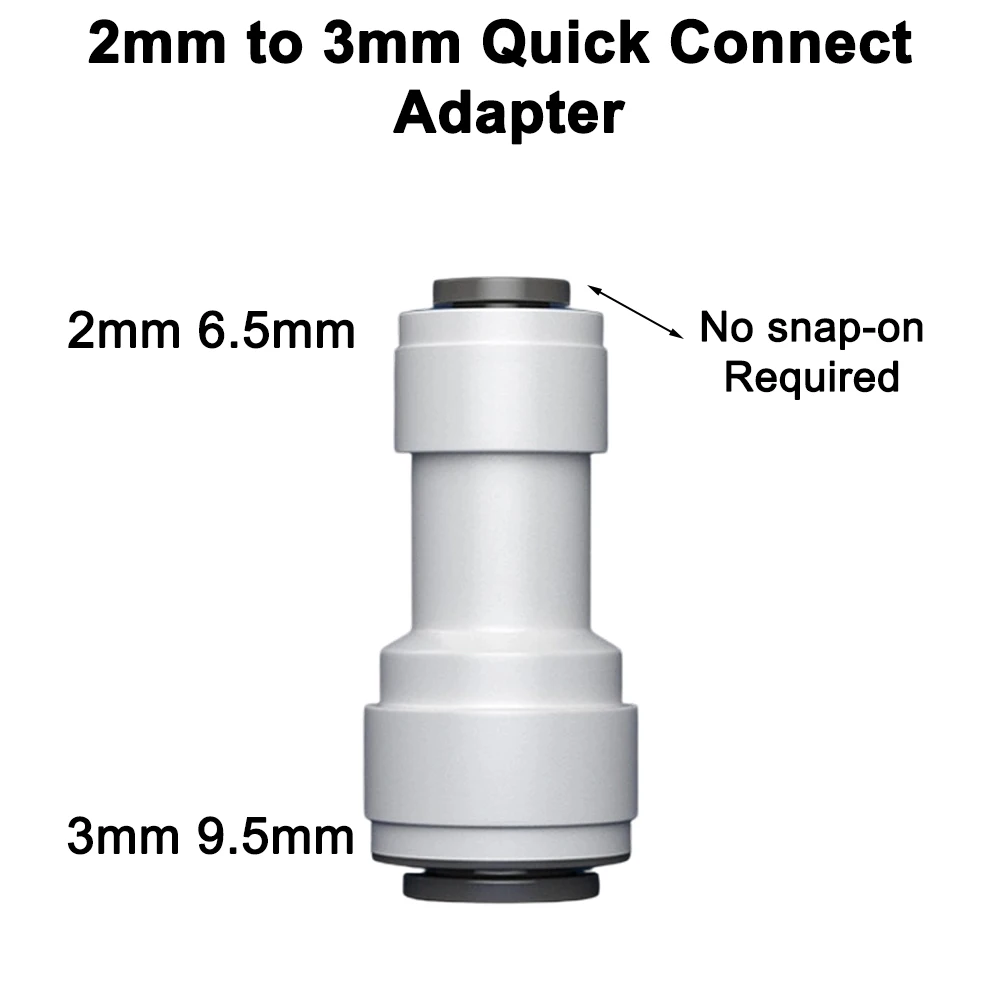 For Reverse Osmosis Systems Water Filter Fitting For Commercial Beverage Dispensing White Tool-free Connection