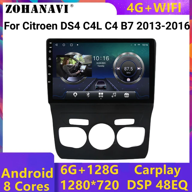 autoradio gps navigation citroen C4 phase 2 DS4