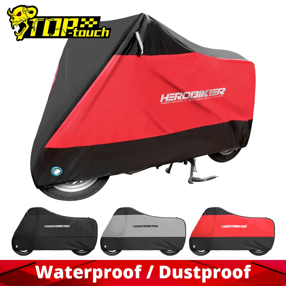All-Season Waterproof Dustproof UV Protector Motorcycle Rain Cover