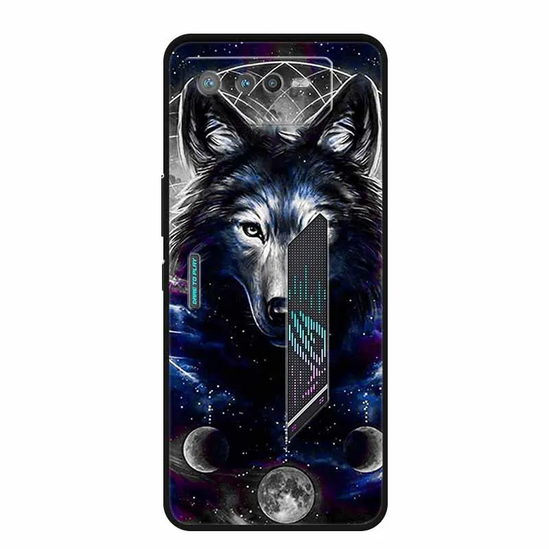 Fashion Soft TPU Silicone Back Case for Asus ROG Phone - Trendy Protective Phone Cover Bumper