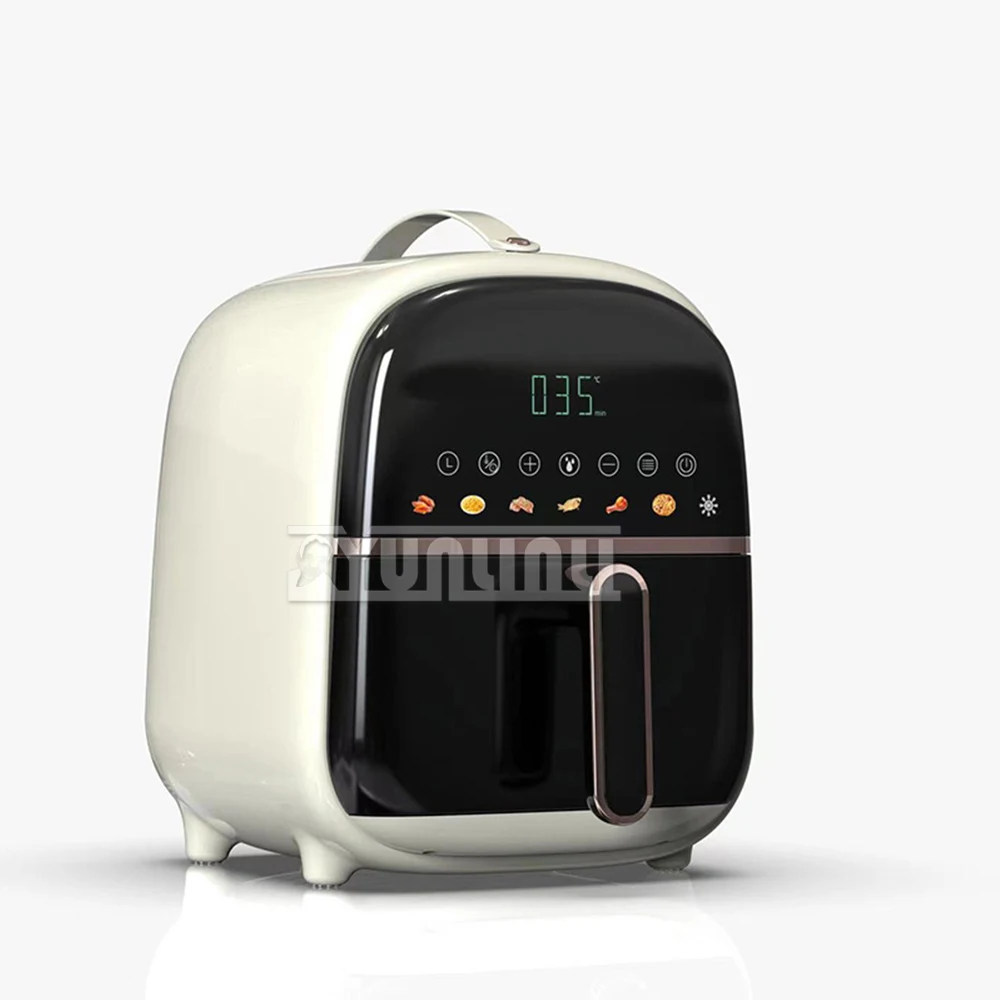 

Бытовая интеллектуальная фритюрница, многофункциональная визуальная жареная посуда 1200 Вт, кухонная посуда