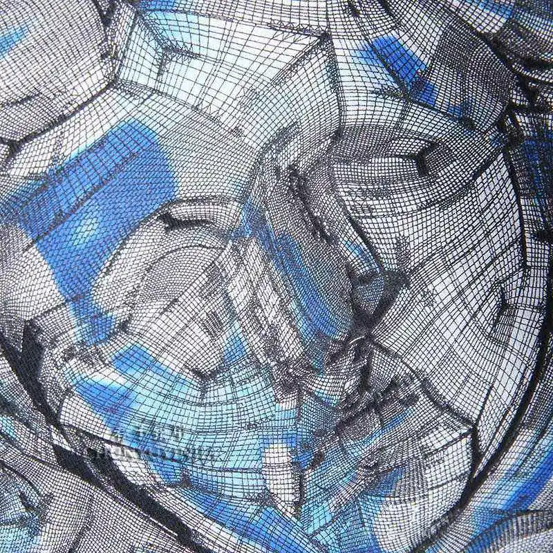 Chun yu yin jia-Sudadera con capucha para hombre y mujer, suéter con patrón impreso de retrato de calle alta de diseñador, ropa de pareja negra