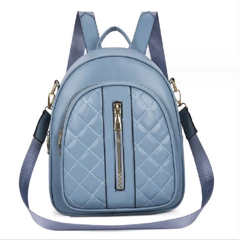 

Hot Sale High Quality Leather Backpack Women Shoulder Bags Multifunction Travel Backpacks School Bags for Girls Fashion Bagpack