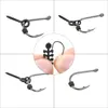 Hirisi 50pcs Rubber Beads for Carp Fish Hook Carp Fishing Accessories Fish Hook Stoper 20pcs Fishing Boilie Screw Chod Rigs 4
