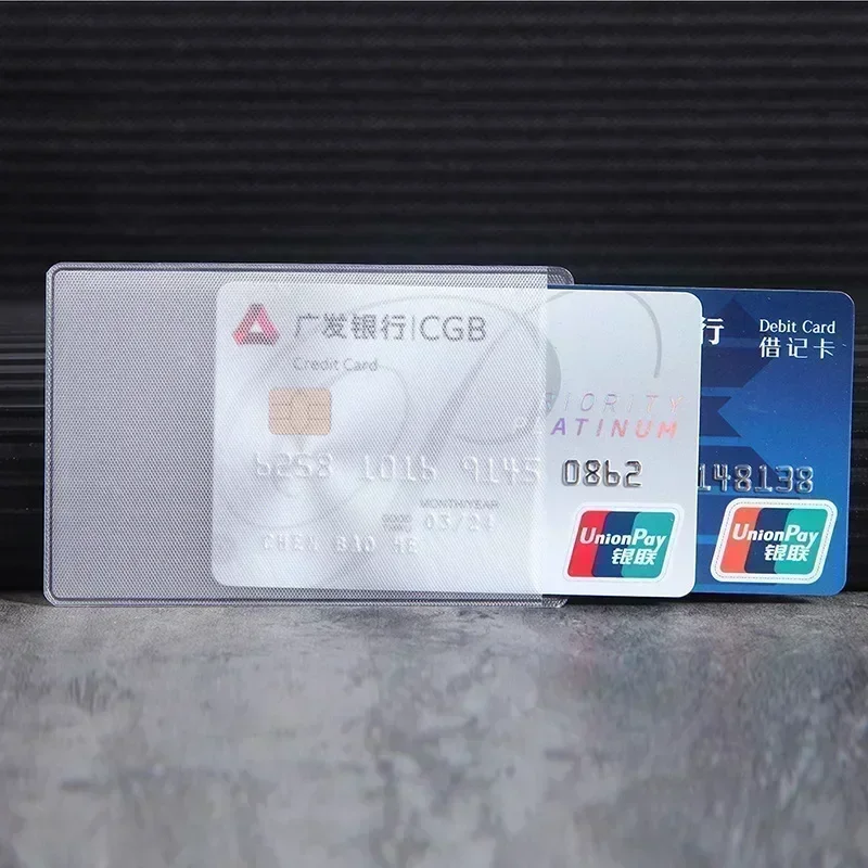 Custodia Porta Carte Di Credito Trasparente 2 Pezzi, Organizer Da Viaggio Con 20 Scomparti Per Bancomat E Patente