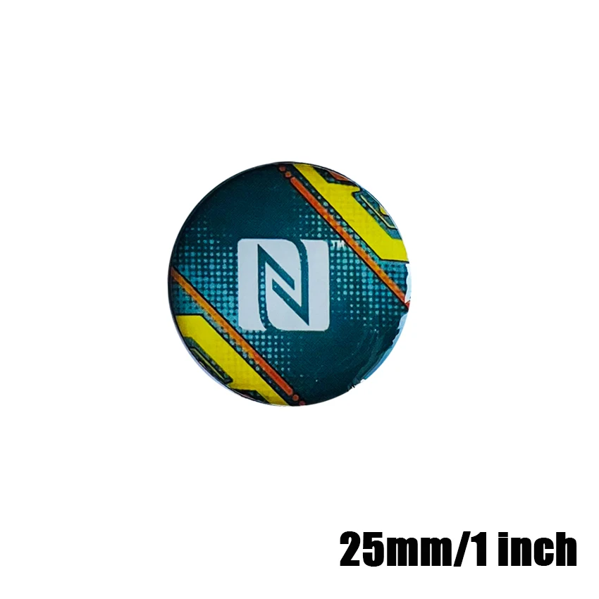 Enhanced RFID NFC Epoxy Passive Contactless Social Media Sticker
