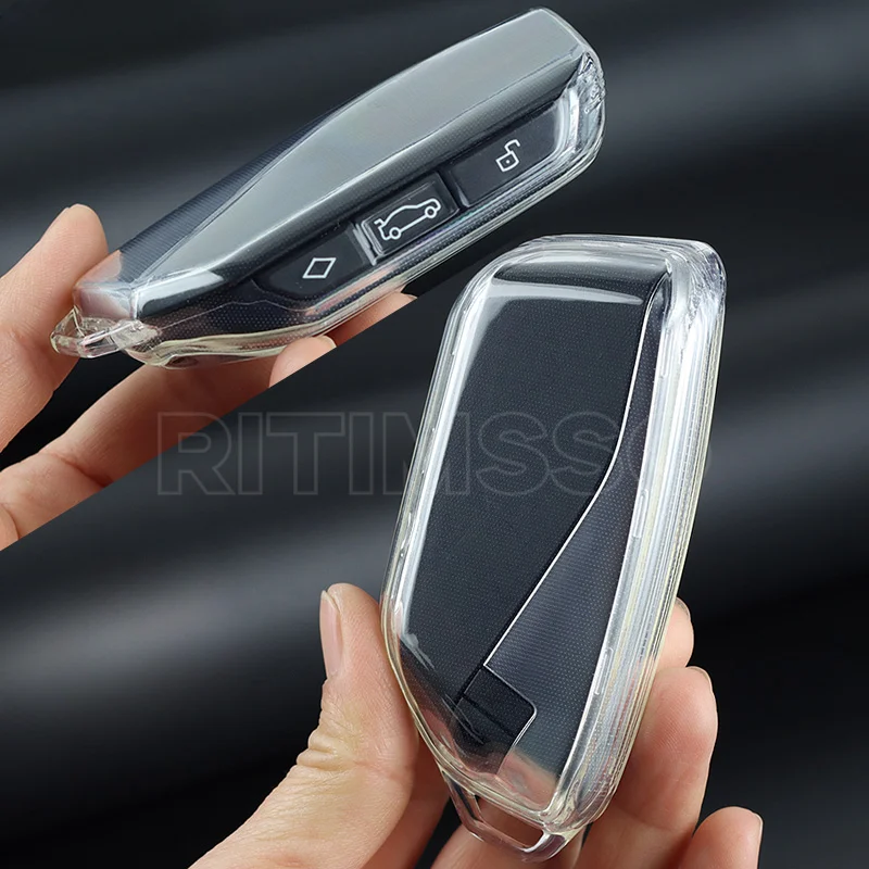 Car Key Case Cover Shell Fob Protect For BMW i7 X7 G07 LCI iX I20 X1 U11 7 Series G70 G09 XM U06 G81 M3