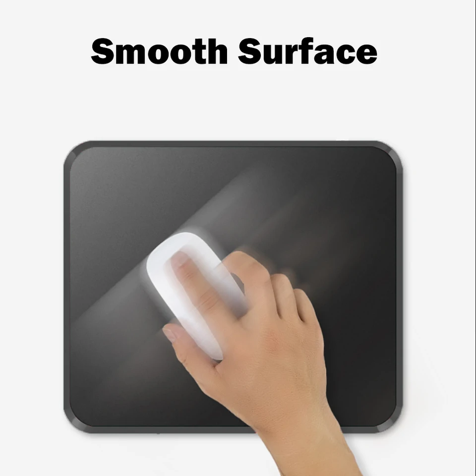 Plastic Resin Hard Mouse Pad Premium Esports Waterproof Ultra Smooth Irritating Smell Environment Fast Accurate Control Office Gaming Laptop 11 81x9
