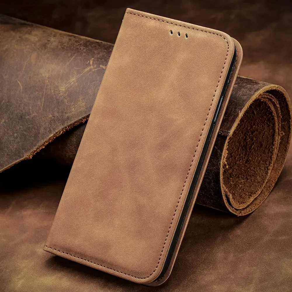 

Magnetic Leather Flip Case For OPPO A54 A74 A94 A95 A96 A76 A36 A98 A78 A58 A38 A18 A57 A 53 16 S A52 A77 S A54S Wallet Cover
