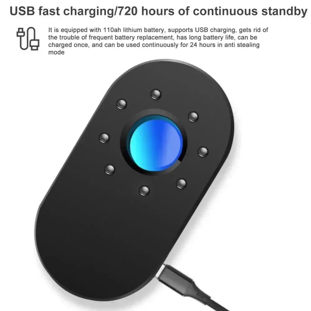 Anti-Candid Camera Detector Security Protection Bug Discreet Spy Invisible Gadgets Camera Search Protect Privacy Portable Tools
