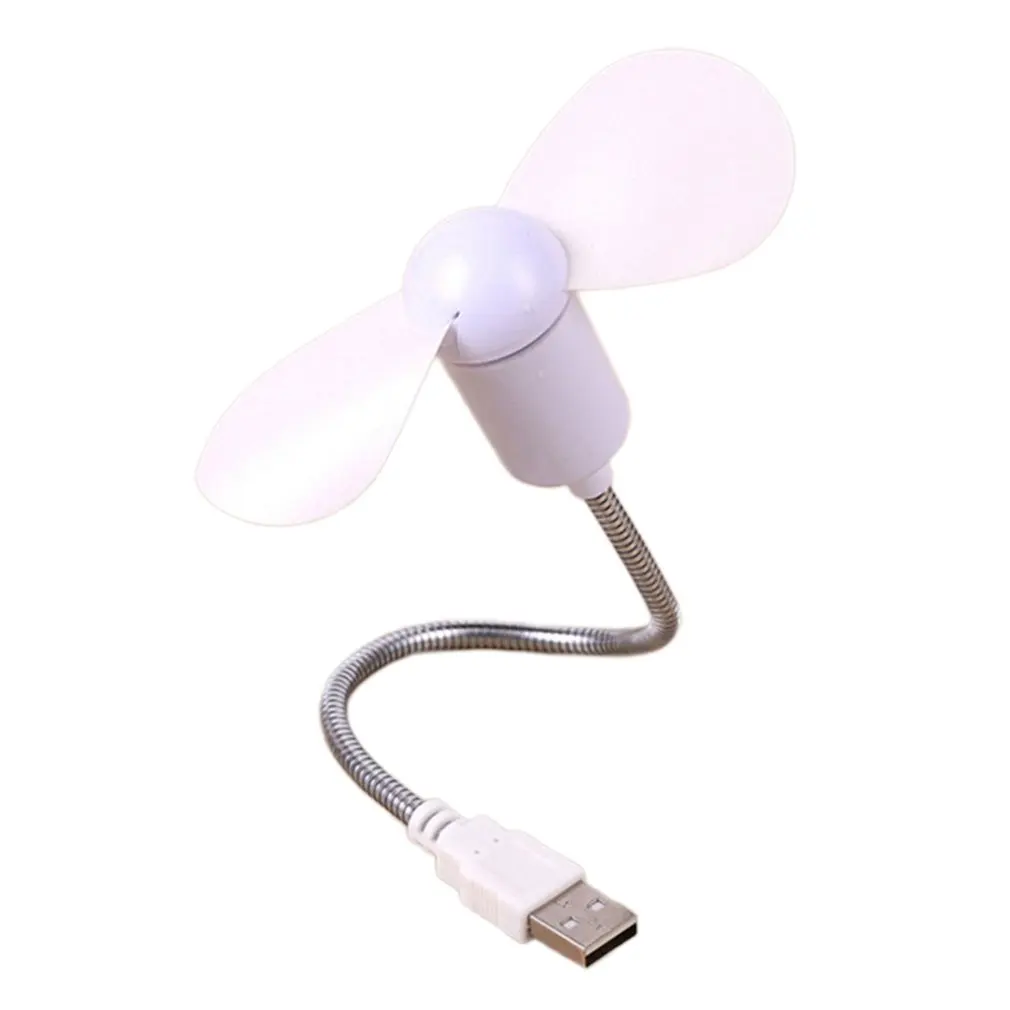 

NEW Mini Snake Fan Silent Soft Leaf Fan Computer Usb Fan Bendable Freely Mini Soft Leaf Snake Silent Fan