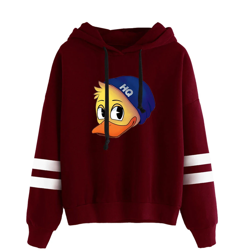 Quackity Fashion Printed Hoodies Women/Men Long Sleeve Hooded Sweatshirts Unisex Hip hop  Streetwear Clothes
