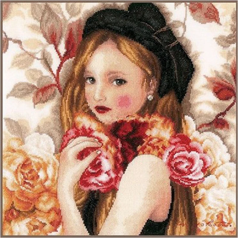 6550 Cross Stitch Kits Cross-stitch Kit Embroidery Threads For Embroidery Set Christmas Crafts For Adults Needles DIY