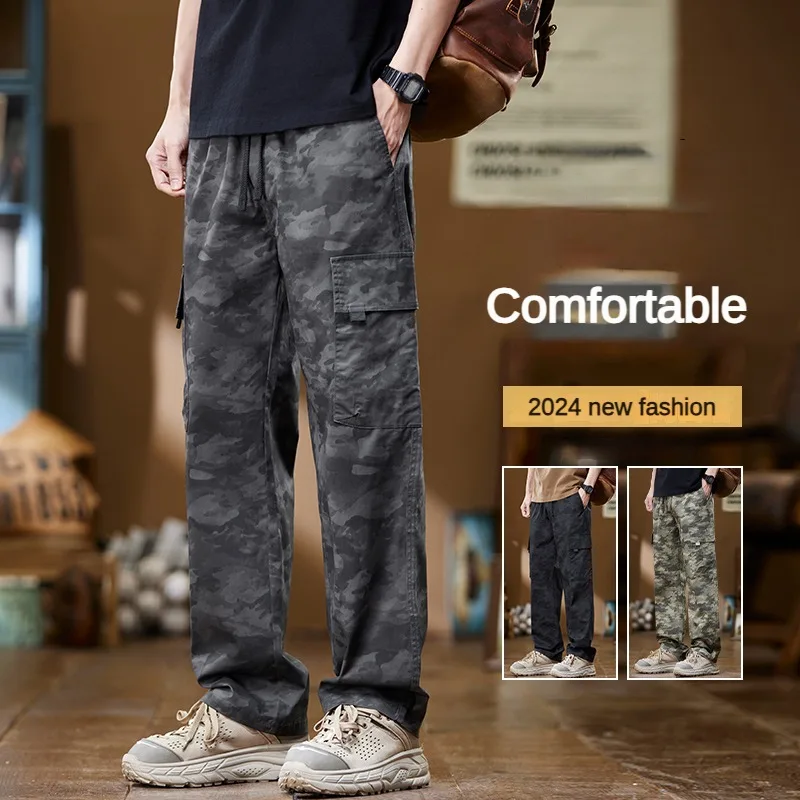 

Брюки-карго мужские тактические, уличные водонепроницаемые боевые штаны, стиль SWAT, повседневные мужские джоггеры с несколькими карманами