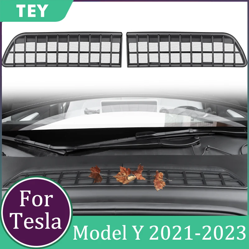

Tesla Model Y Conditioner Air Inlet Insect Proof Net For Tesla ModelY 2021-2023 Accessories Grille Prevent Clogging Insect Proof