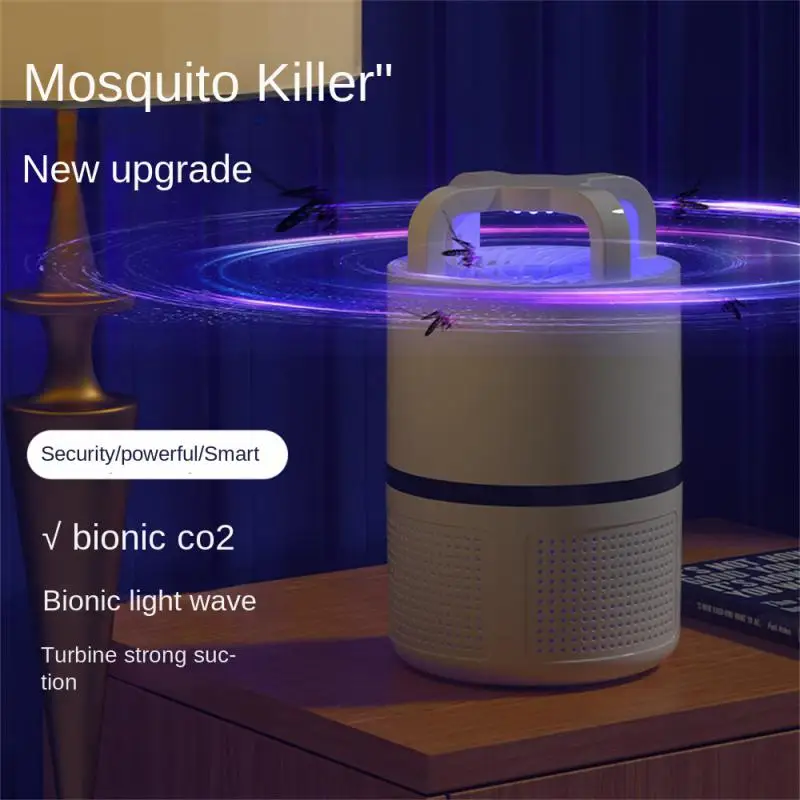 2023 Ultraviolet Uv Usb Mosquito Killer Lamp Silent Radiation-Free Insect Swatters Artefatto Repellente Per Zanzare Per La Camera Da Letto Di Casa