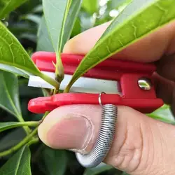 Vegetal polegar faca separador vegetal frutas colheita ferramenta de colheita para jardim de fazenda pomar
