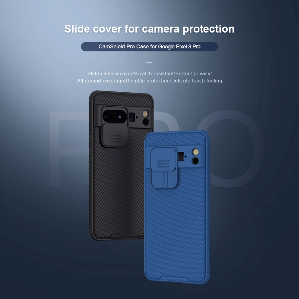 Nillkin CamShield Pro 360° Slide Protection Phone Case - TPU + Hard PC Back Cover
