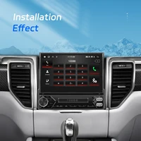 Podofo 2 + 64G 1Din Android autoradio 7 ''écran rétractable Autoradio GPS Navigation Carplay Android Auto WIFI EQ type-c USB BT 3