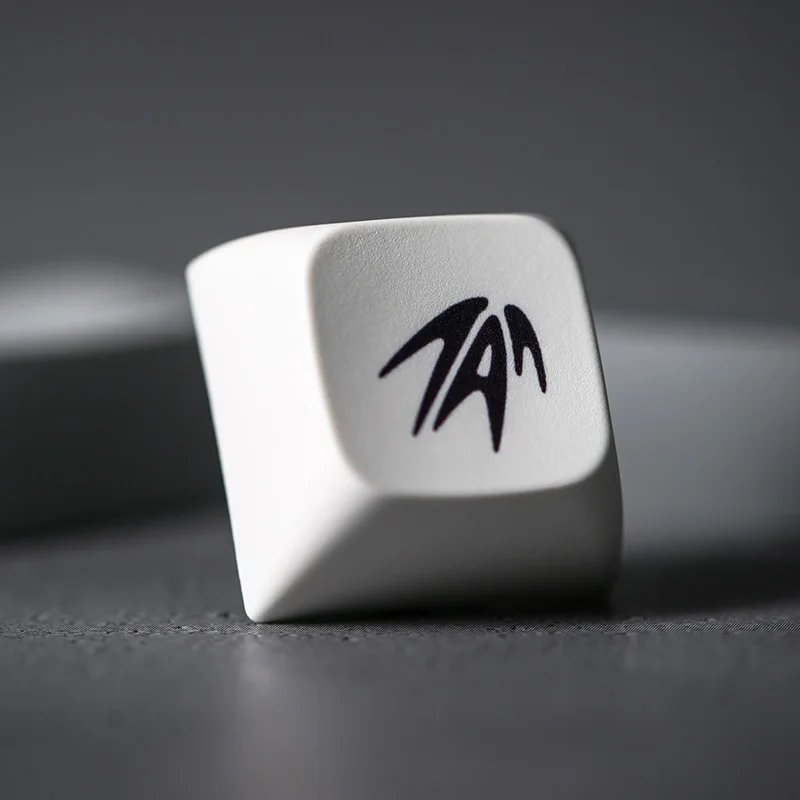 Echome-pbt Custom Keyboard Cap Grupo Vintage Cinza e Branco Keycap Xda Profile Acessórios Teclado Mecânico - Imagem 3