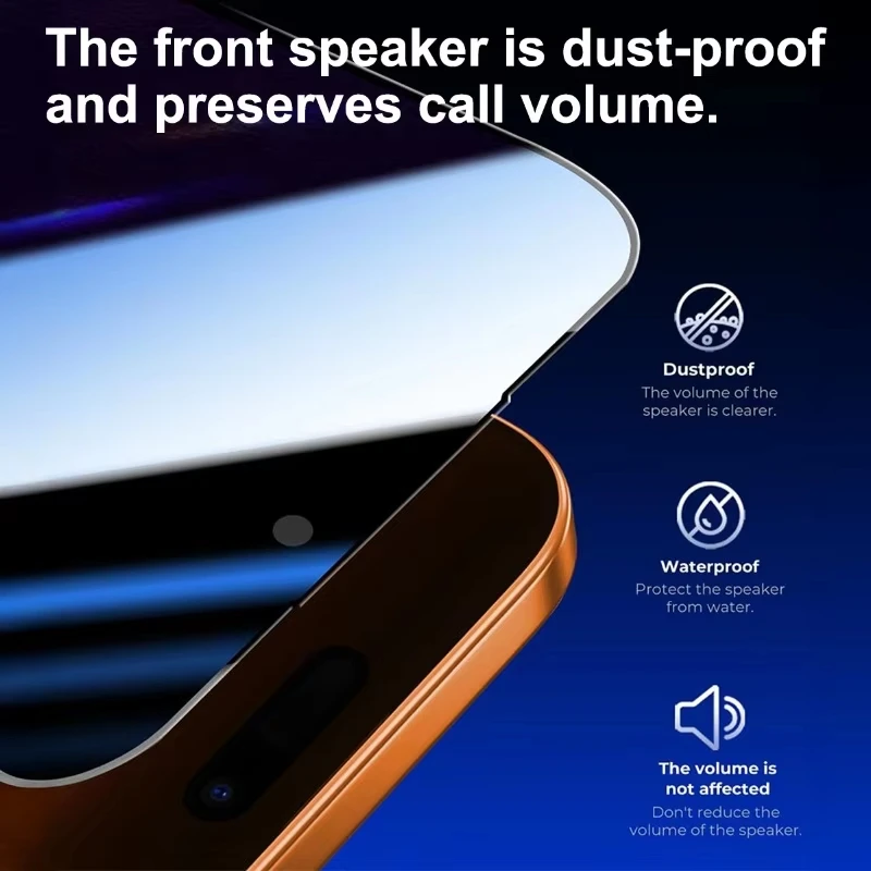 Enhanced Privacy Tempered Glass Screen Protector (1-4 Pack)