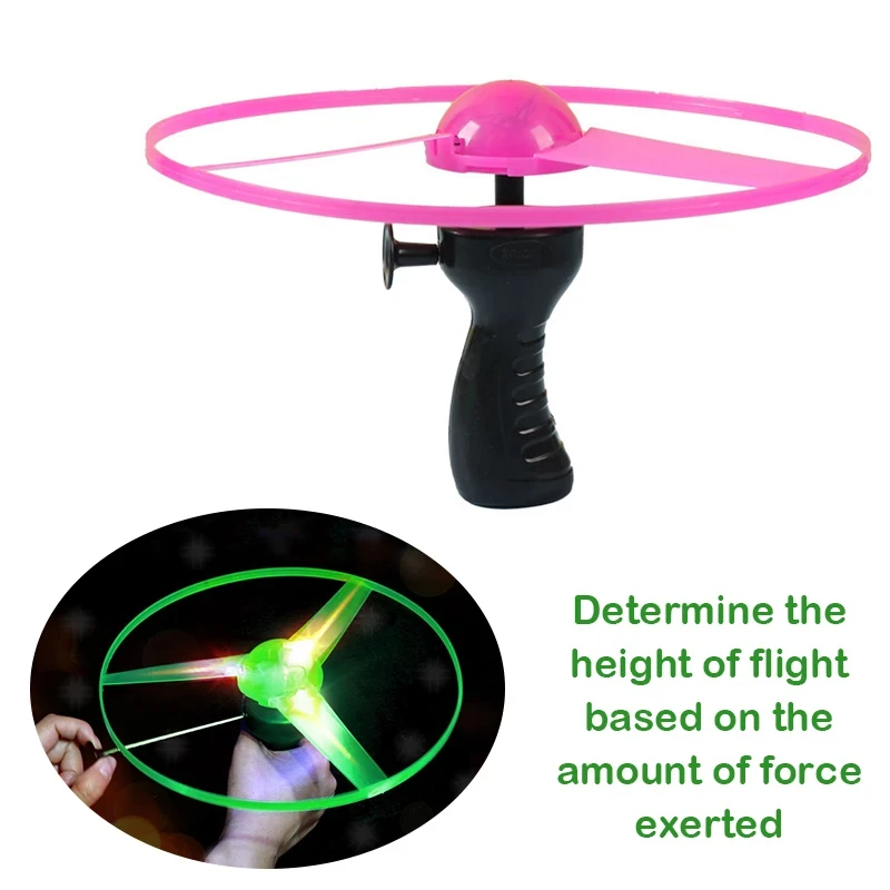 LED UFO Spinning Flyer Toy 3