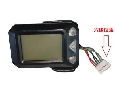 Controller Bremse LCD Display 36V 350W 12A Elektrische Roller Controller Bürstenlosen Motor Elektrische Fahrrad Zubehör Hohe Qualität – Detail 1