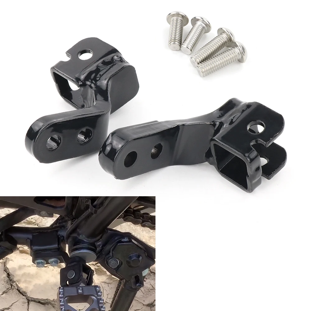 LOWERINGFOOTPEGMOUNTSFitForKAWASAKIKLR65019872018Aftermarket