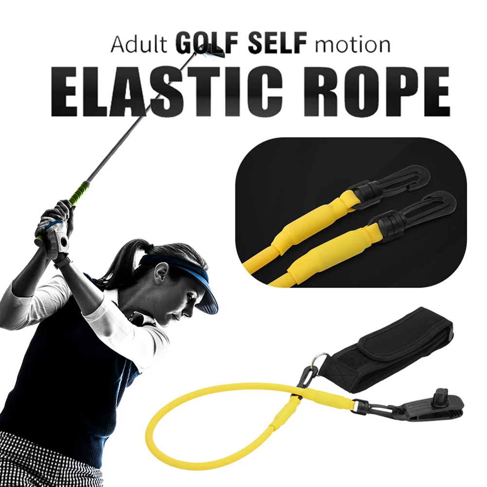 PGM Golf Self Motion Elastic Rope Pro Golf Hitting Force Training Rope Adjustable Men Women Outdoor Sports Supplies