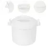 Rice Cooker,Microwave Rice Maker,Microwave Tools,Cookware,Nonstick 2L Microwave Steamer Cooker,Pasta Cooker for Oatmeal Ramen 5