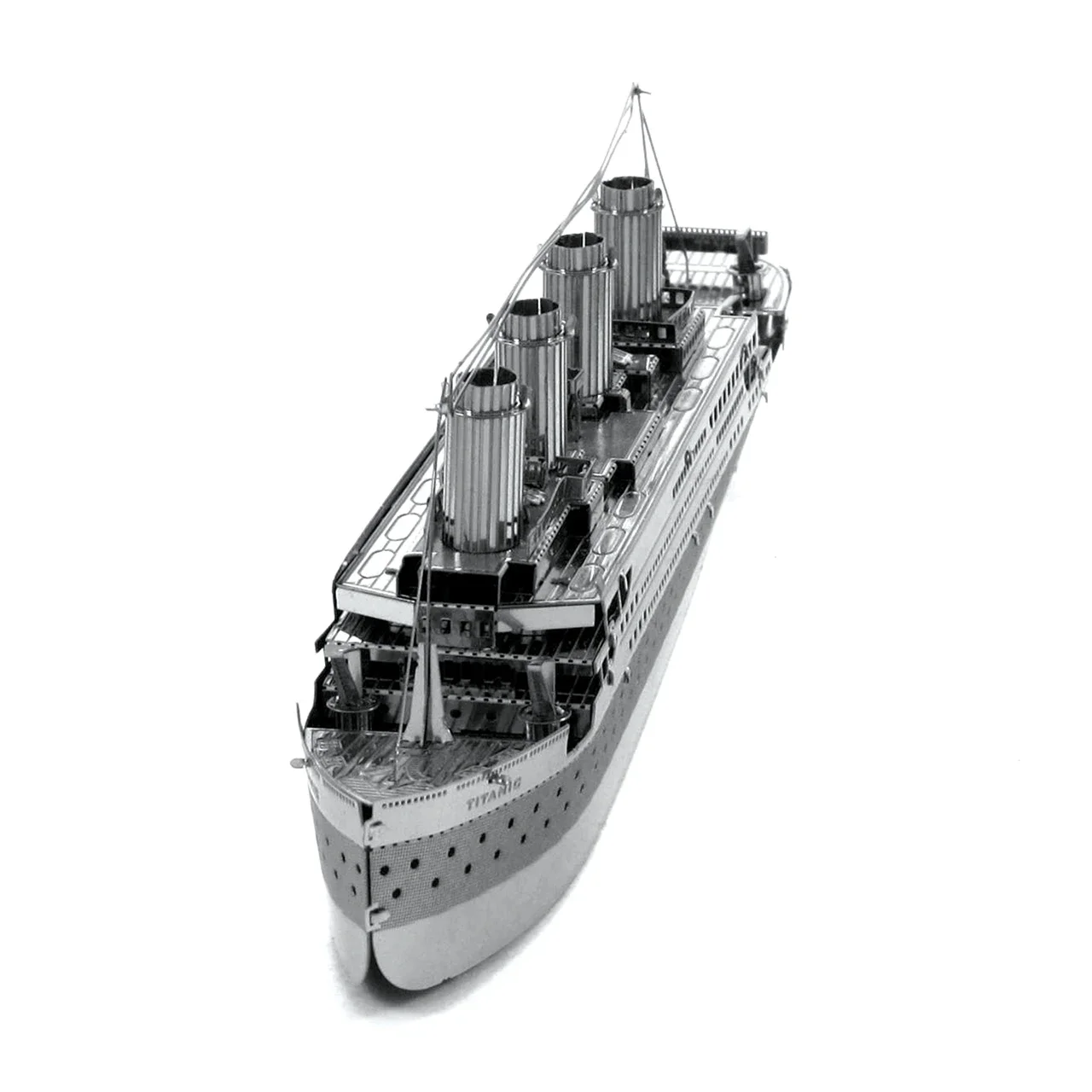 Titanic 3D Metal Puzzle model kits DIY Laser Cut Puzzles Jigsaw Toy For Children 2