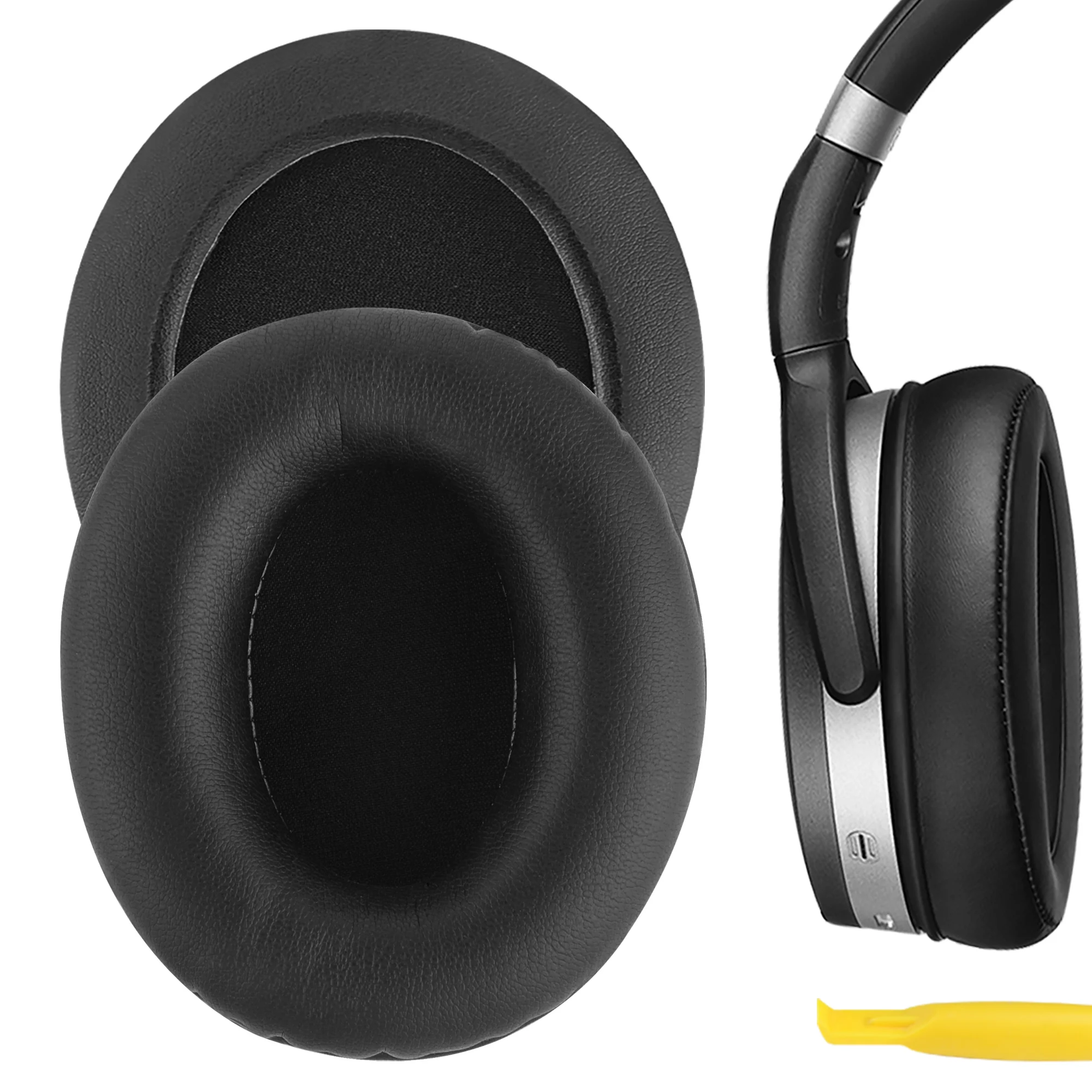 

Geekria Earpads for Sennheiser HD465 HD485 Headset Replacement Headphones Protein Leather Ear Pads Cover Cushions Foam Earmuff
