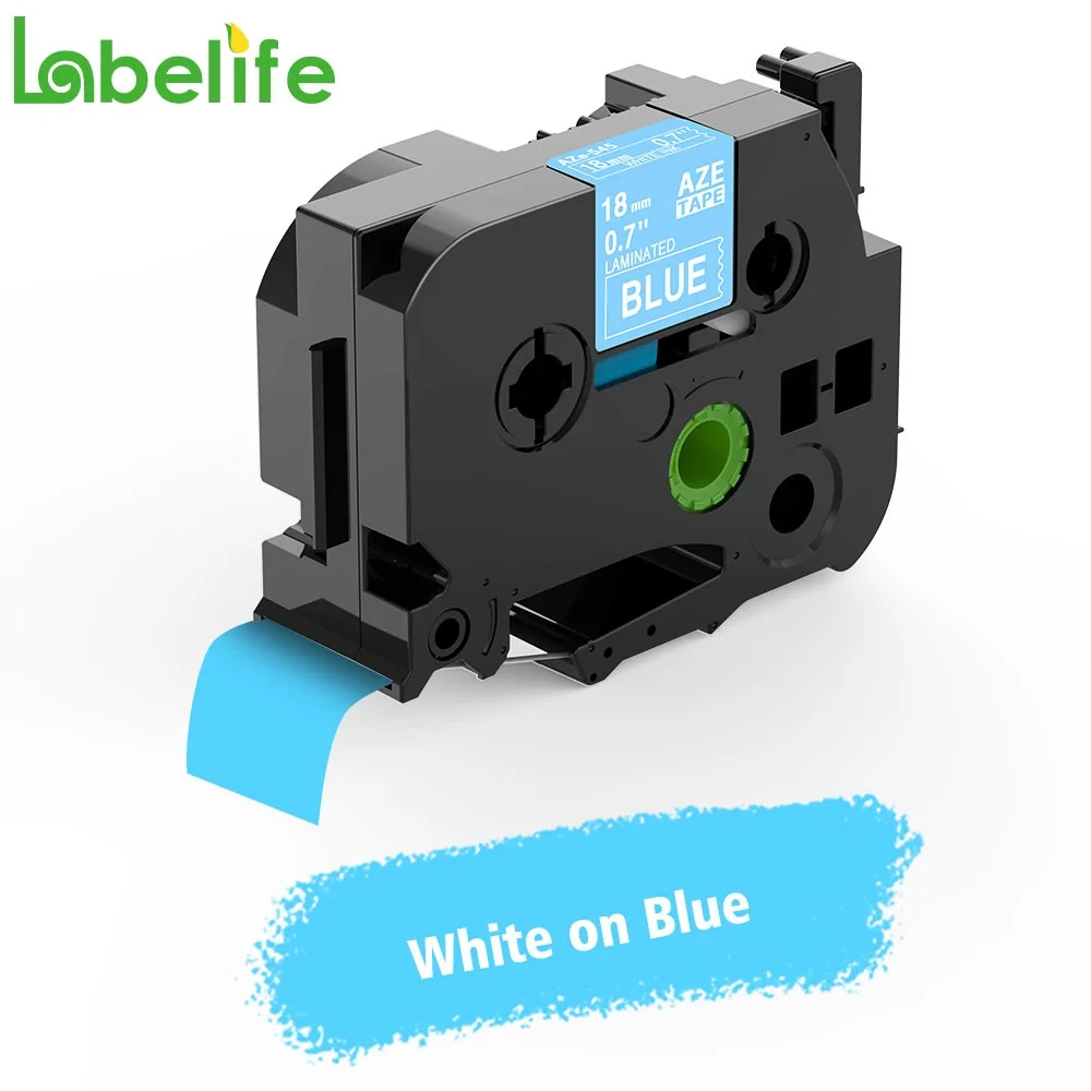White on Blue