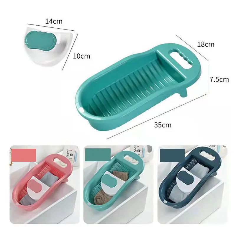 Underwear Washboard Antislip Thicken Washing Board Clothes Cleaning Washboard Laundry