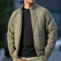 Vestes rembourrées chaudes pour hommes, vêtements de travail d'entraînement tactique de Camouflage, manteau thermique coupe-vent d'extérieur, vestes de randonnée, automne et hiver 1