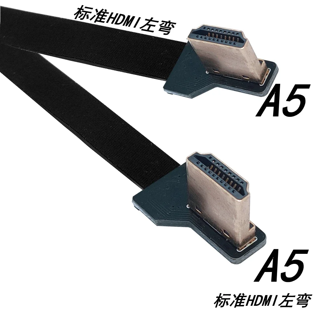 

FPV HD тип A Stecker Links/RI abgeобладает 90 градиентами Zu HDTV-kompatibel HDTV FPC Flach кабель для камеры телевизора мультикоптера Luftaufnahme