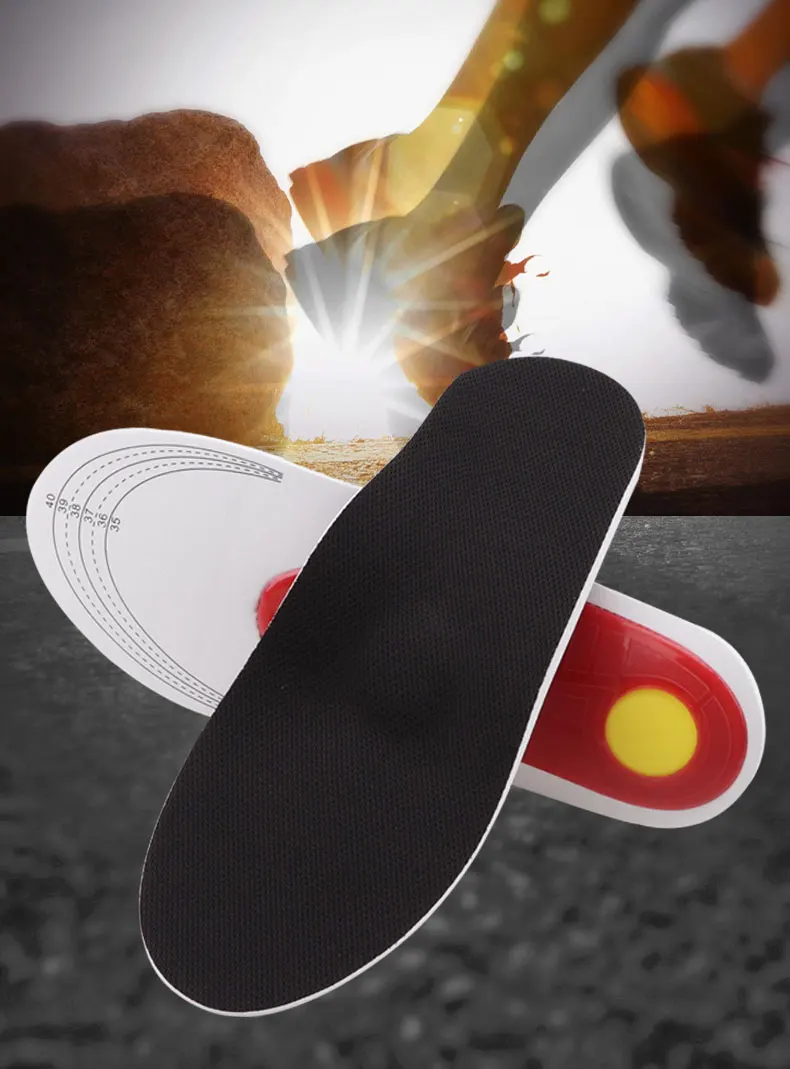 1 pereche branț ortopedic pentru picior plat Suport arc pentru fasciita plantară Pantofi branțuri bărbați femei EVA absorbant șoc anti-alunecare_voghion.com