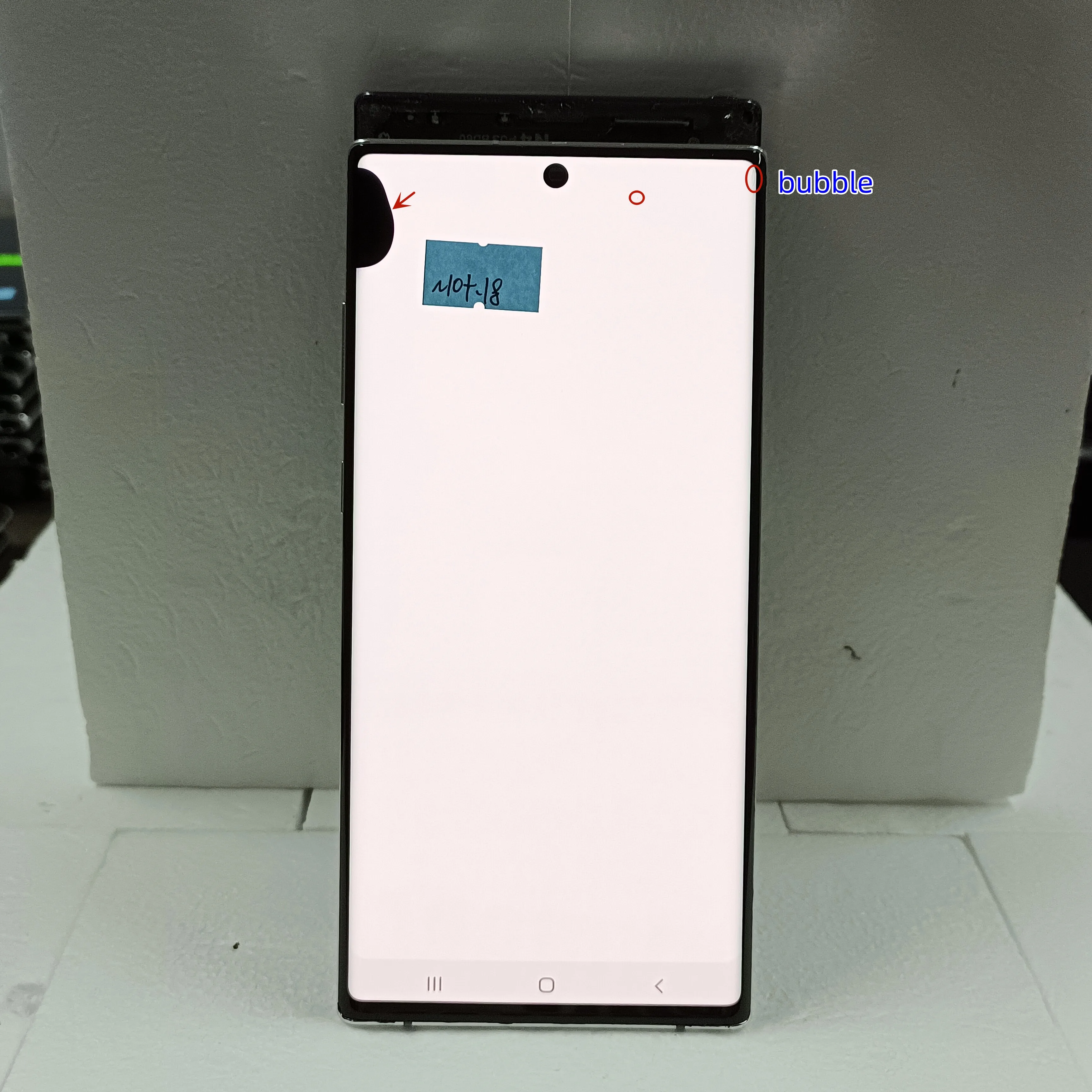 Ｚ Ʈ 10 ÷ AMOLED LCD ÷  ġ ũ,   SM-N975F SM-N9750 ũ, 6.8 ġ
