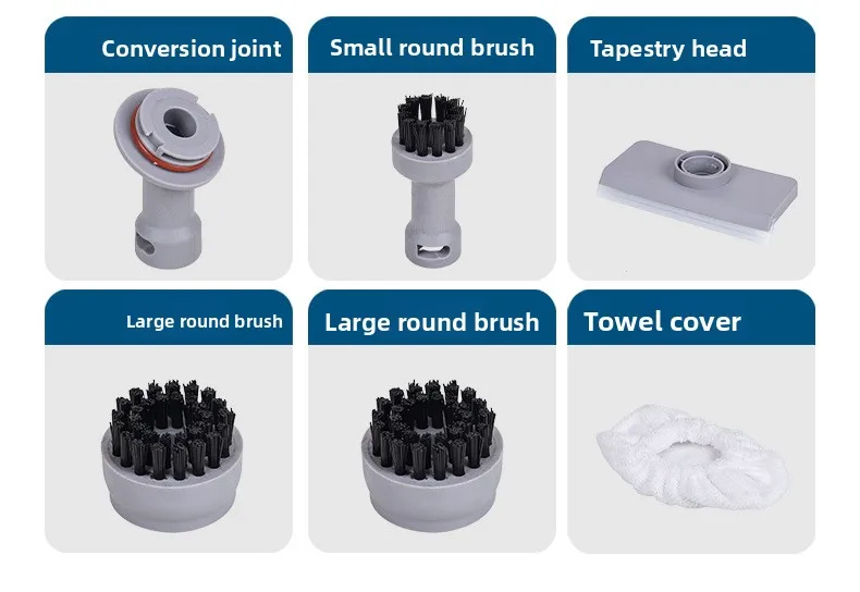 Description Picture 4 of itemPortable Steam Cleaning Machine, High Pressure And High Temperature Deep Cleaning Suitable For Floor/Kitchen Fast Sterilization